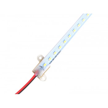 Светодиодная линейка SMD 5730/72 220V (IP65) 1000mm (прозрачная)